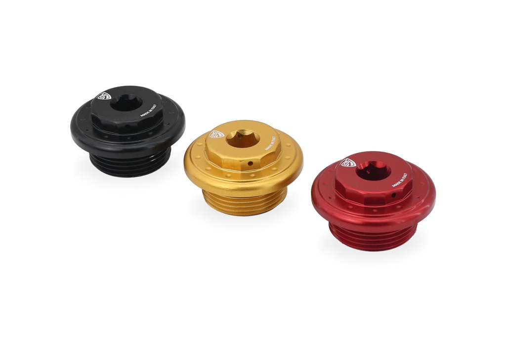 [CNC-TA144B] Oil filler cap Exagon M25x1.5 (Black)