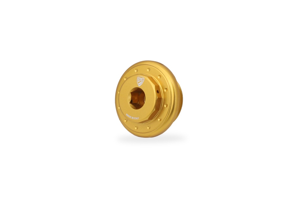 [CNC-TA144G] Oil filler cap Exagon M25x1.5 (Gold)