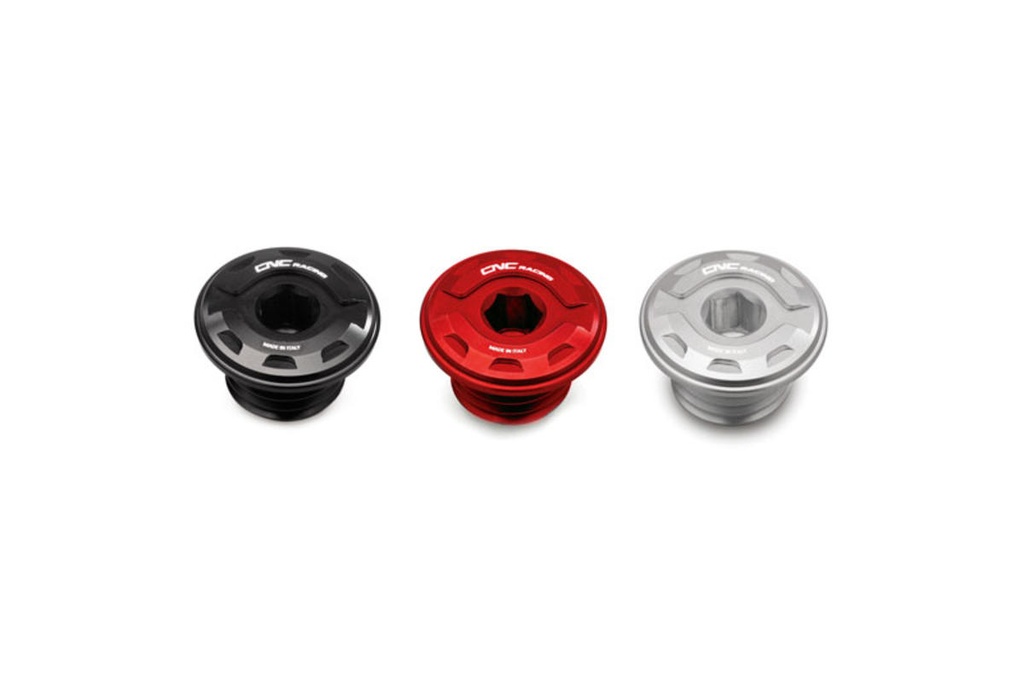 [CNC-TA201B] Oil filler cap GEAR M20x2,5 (Black)