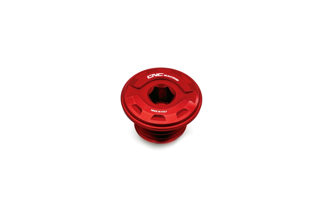 [CNC-TA201R] Oil filler cap GEAR M20x2,5 (Red)