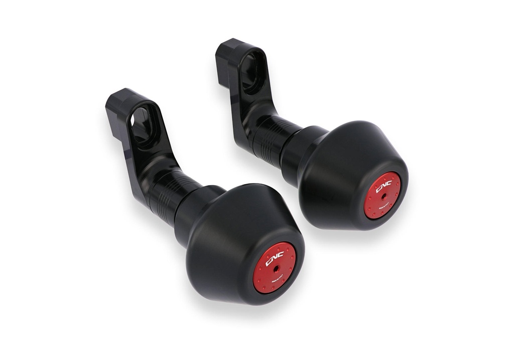 [CNC-TC318R] Frame crash protectors Aprilia (Red)