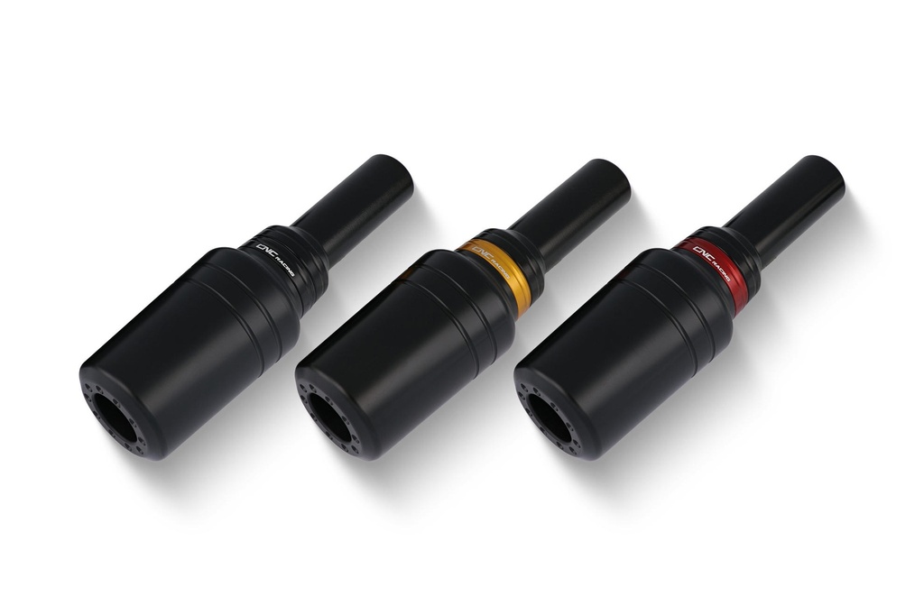 [CNC-TC320B] Frame crash protections Ducati DesertX (Black)