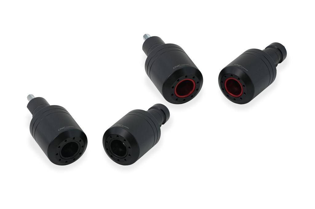 [CNC-TC327B] Frame crash protectors Ducati Diavel V4 (Black)