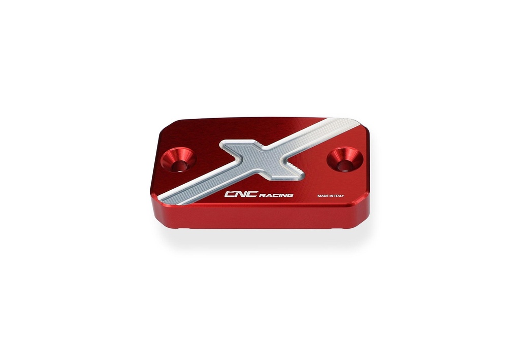 [CNC-TF202R] Clutch fluid reservoir cap Ducati DesertX (Red)