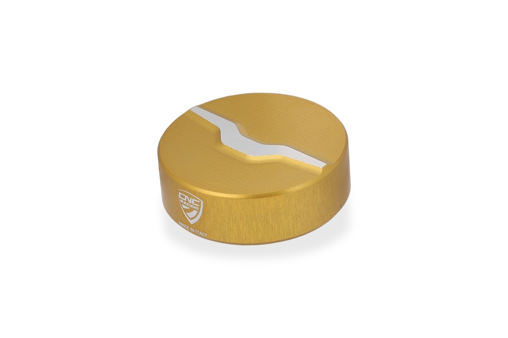 [CNC-TF253G] Rear brake fluid reservoir cap Moto Guzzi (Gold)