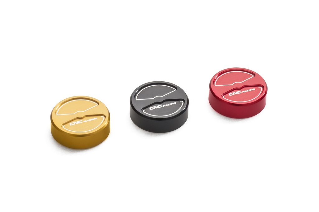 [CNC-TF445B] Rear brake fluid reservoir cap M34x4 (Black)