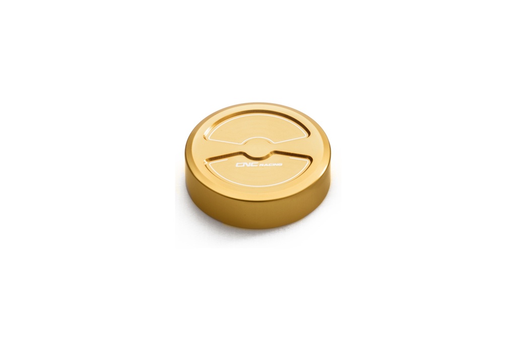 [CNC-TF446G] Brake or clutch fluid reservoir cap M52x4 (Gold)
