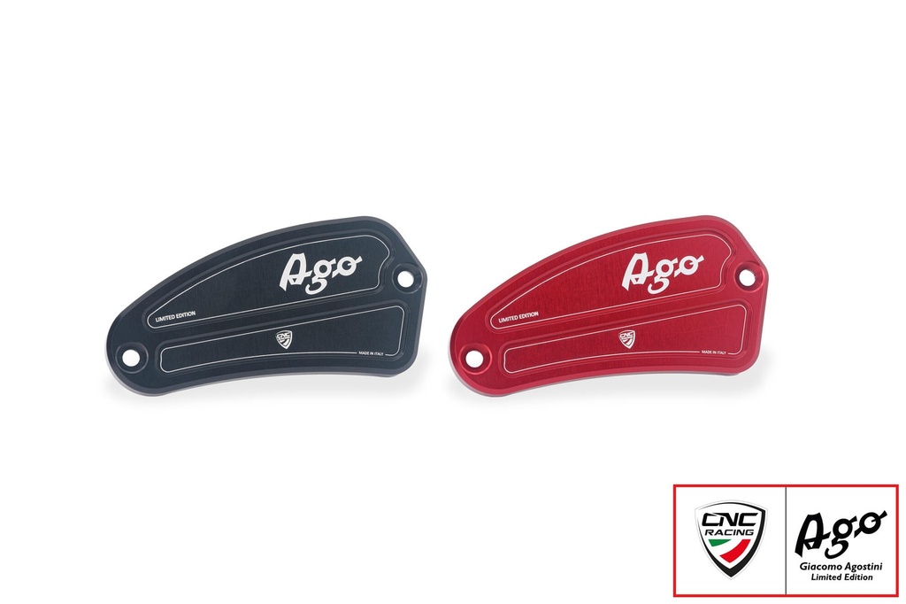 [CNC-TF449BAG] Front brake fluid reservoir cap MV Agusta - Giacomo Agostini Limited Edition (Black)
