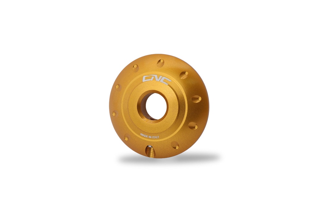 [CNC-TM410G] Cover shock absorber tank rear Ducati (Gold)