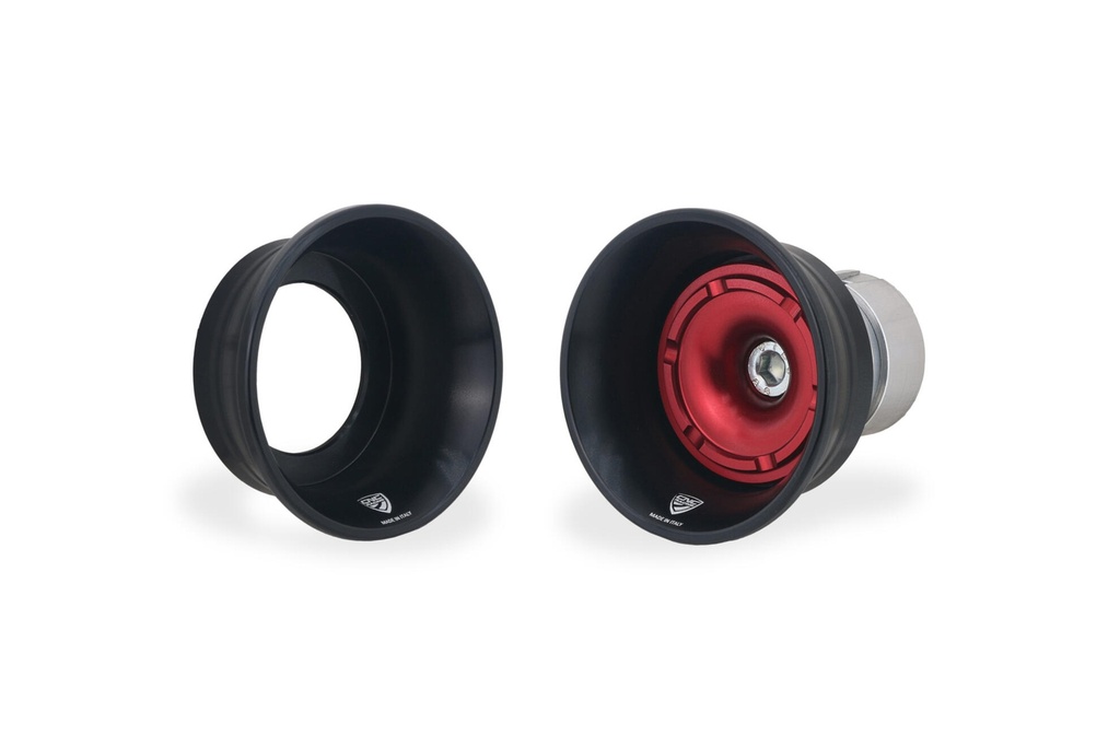 [CNC-TP551BB] Buffer front wheel Ducati RACE (Black/Black)