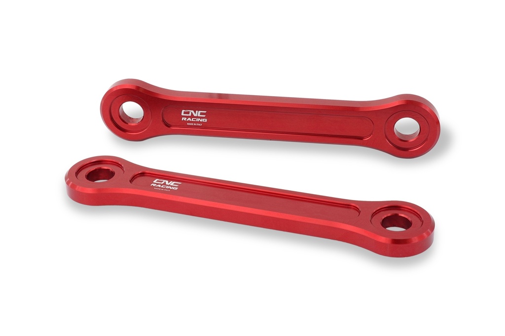 [CNC-TR100R] Tie Rod Rear shock Absorber Lower seat position Ducati Panigale V4 (Red)