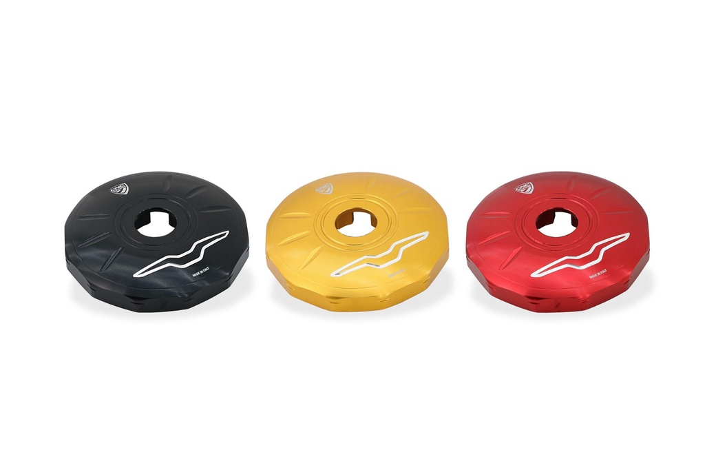 [CNC-TS101B] Fuel tank cap Moto Guzzi (Black)