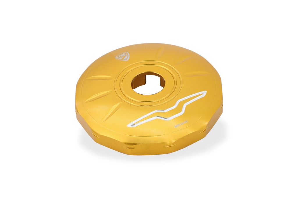 [CNC-TS101G] Fuel tank cap Moto Guzzi (Gold)