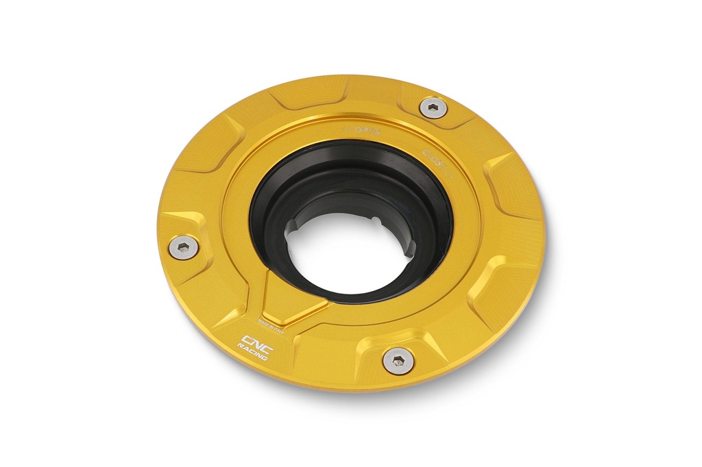 [CNC-TSB11G] Fuel tank cap - flange Gear (Gold)