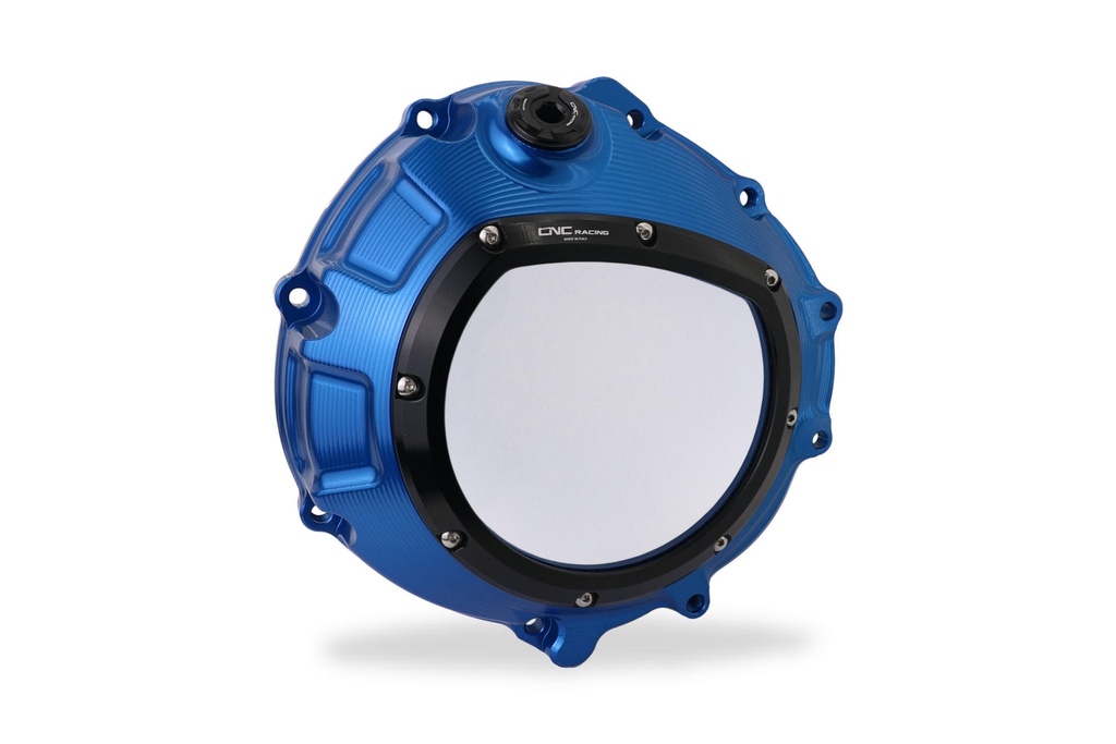 [CNC-CA800LB] Clear clutch cover for BMW blu color (Blue/Black)