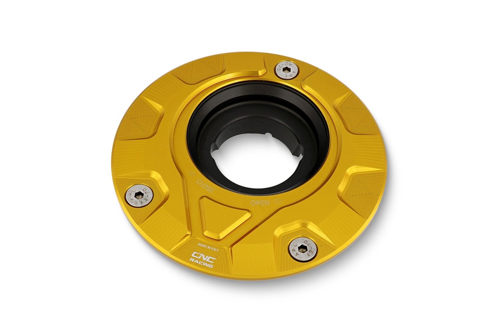 [CNC-TSB13G] Fuel tank cap - flange Gear (Gold)