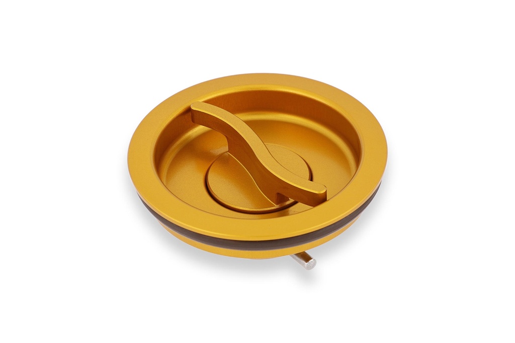 [CNC-TSU02G] Fuel tank cap - Fast Open plug (Gold)