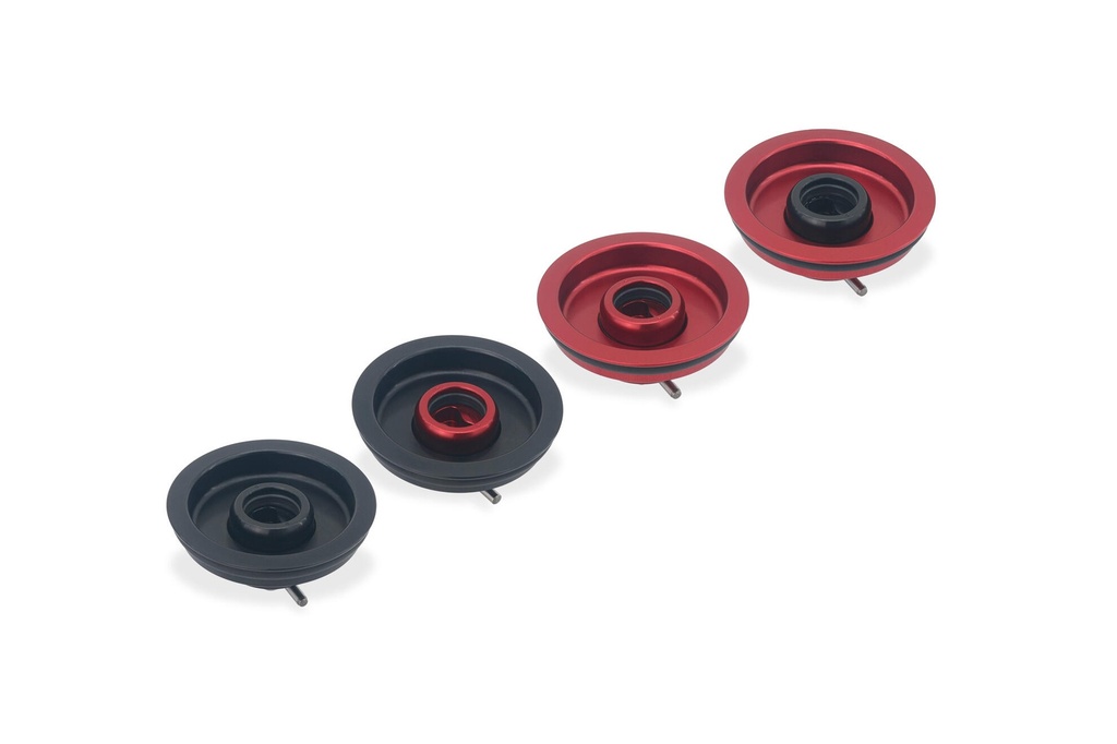 [CNC-TSU04BB] Fuel tank cap - Fast Key plug (Black/Black)