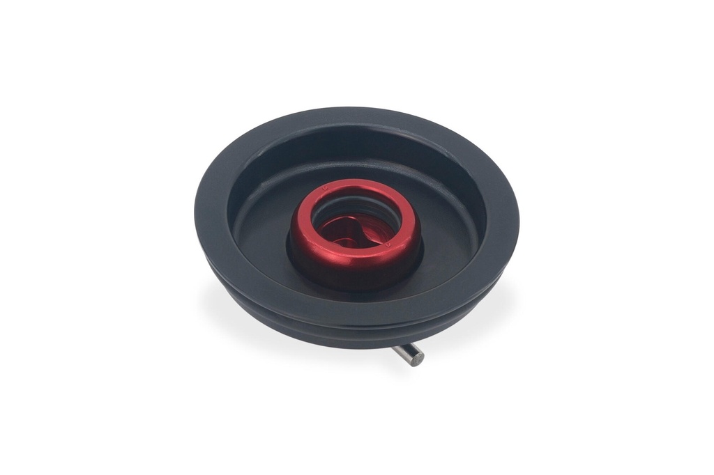 [CNC-TSU04BR] Fuel tank cap - Fast Key plug (Black/Red)