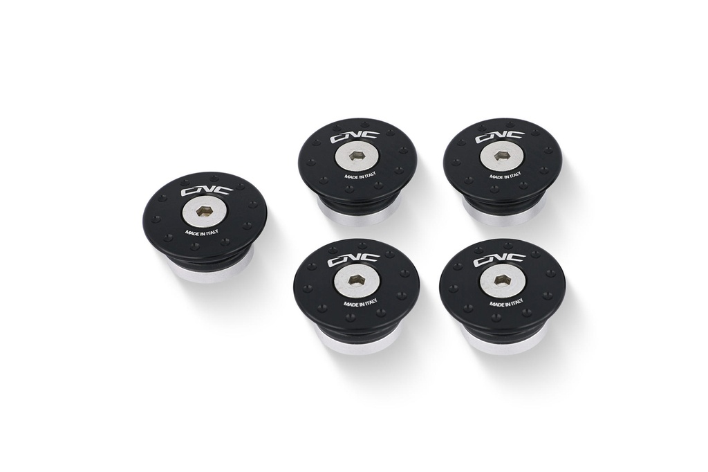 [CNC-TT301B] Frame caps sets Ducati Monster (Black)