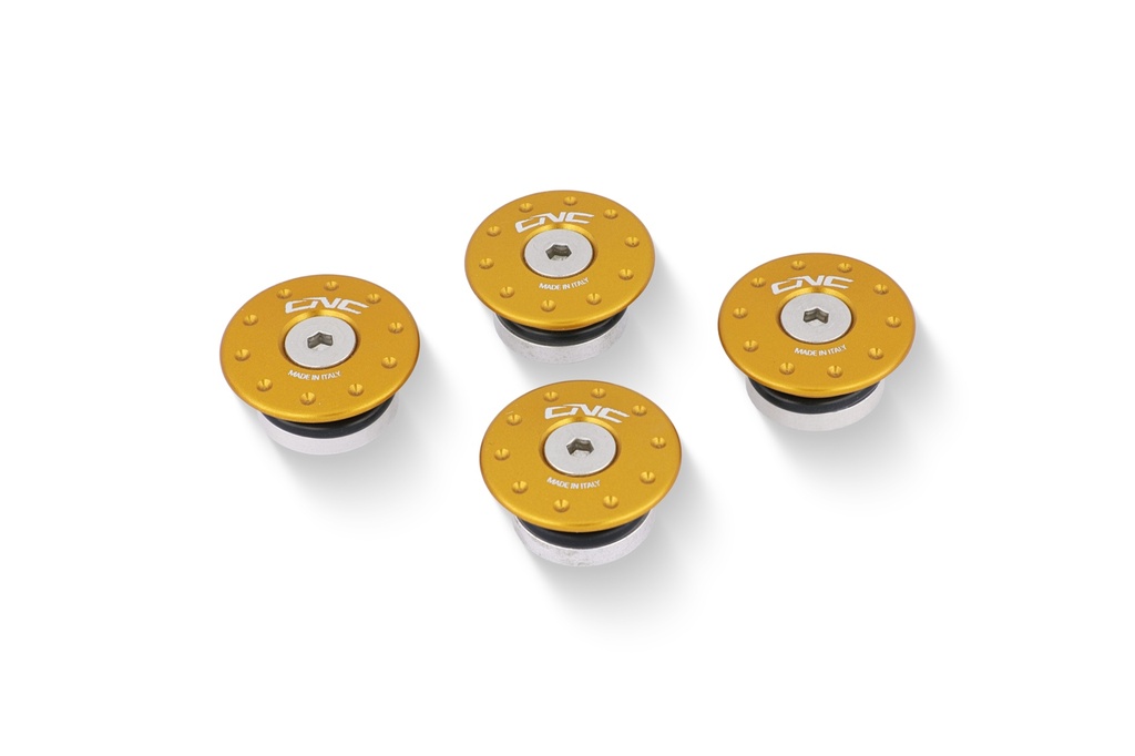 [CNC-TT308G] Frame caps sets Ducati Sportclassic (Gold)