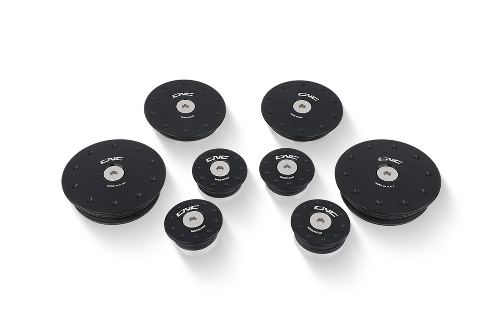 [CNC-TT311B] Frame cap sets Ducati Multistrada 1200 (Black)