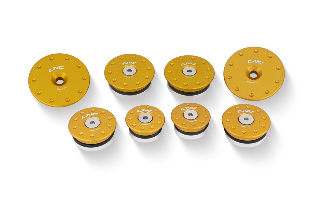 [CNC-TT317G] Frame cap sets Ducati Diavel (Gold)