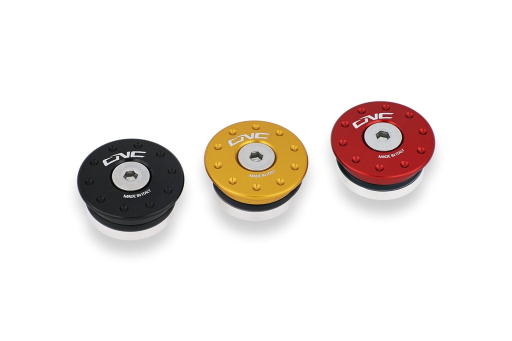 [CNC-TT323R] Caps handlebar tube Ducati (Red)