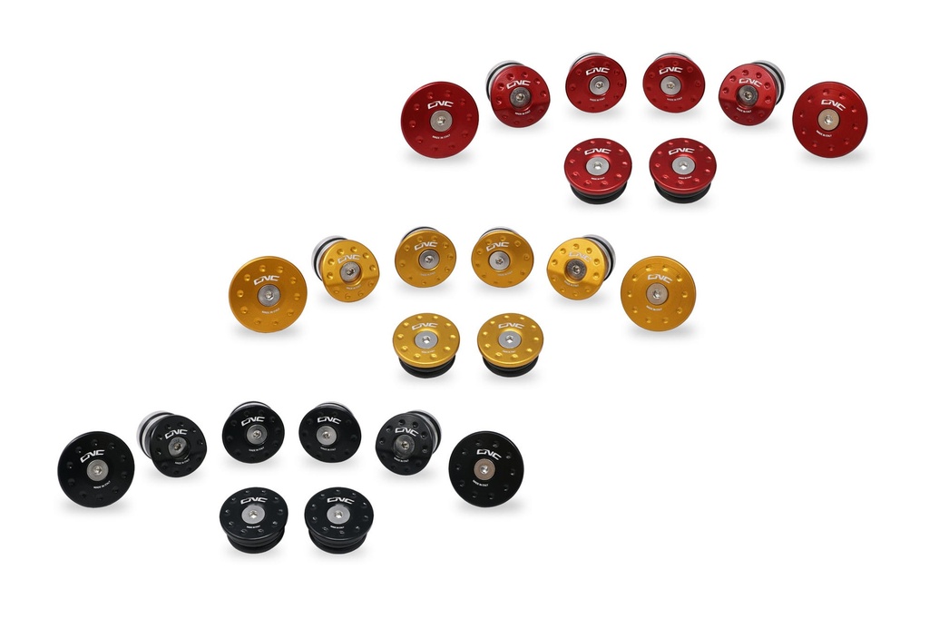 [CNC-TT325B] Frame cap sets MV Agusta Brutale Rivale Dragster Superveloce (Black)