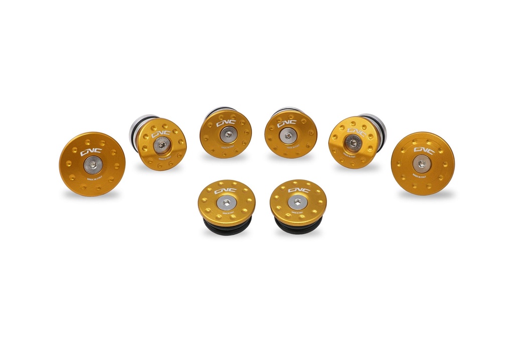 [CNC-TT325G] Frame cap sets MV Agusta Brutale Rivale Dragster Superveloce (Gold)