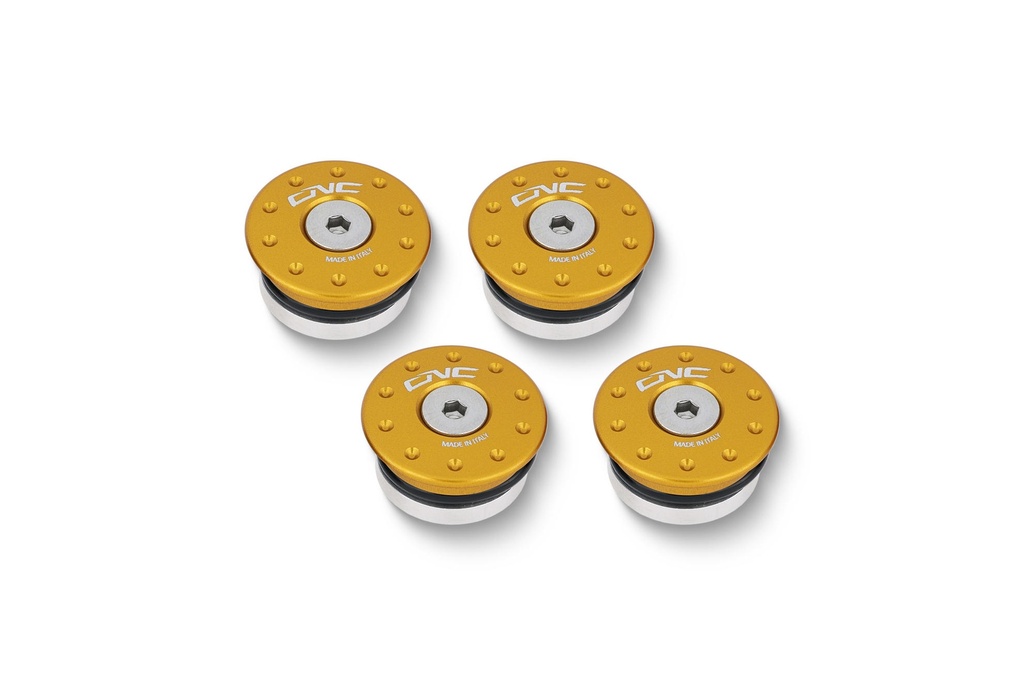 [CNC-TT331G] Frame cap sets Ducati (Gold)