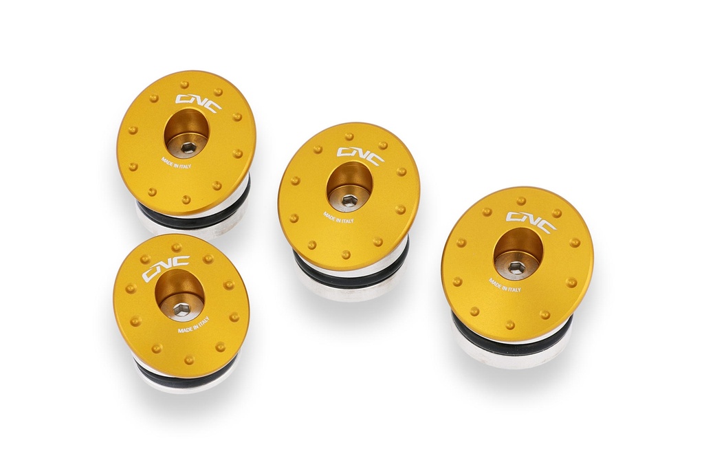 [CNC-TT335G] Frame cap sets Ducati Monster 821 1200 (Gold)