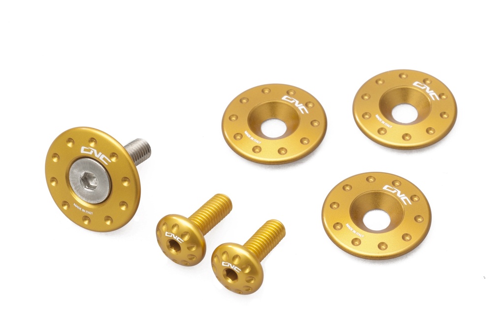 [CNC-TT337G] Radiator cover cap set Ducati Multistrada Enduro (Gold)