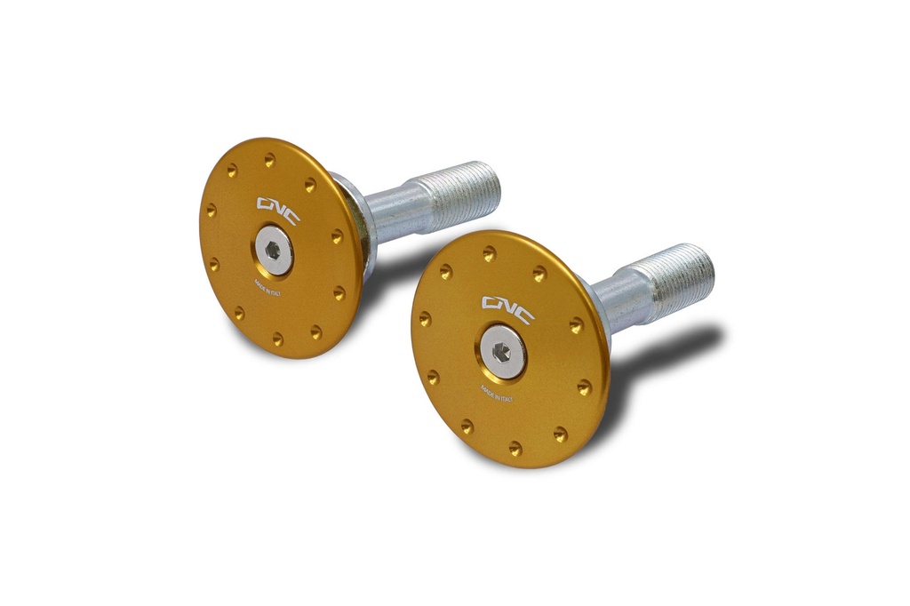 [CNC-TT360G] Frame caps set Ducati Streetfighter V4 - Larger holes (Gold)