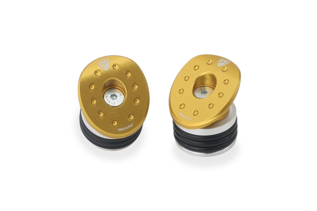 [CNC-TT374G] Frame caps kit Ducati Hypermotard 698 Mono (Gold)
