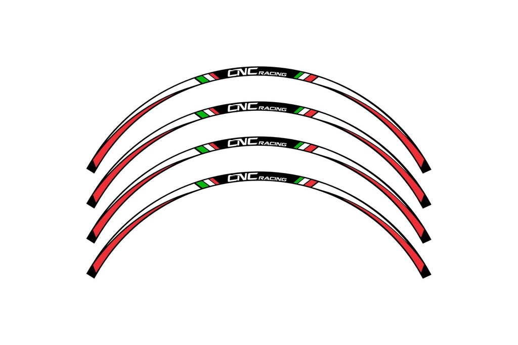 [CNC-WK001B] 17 inch wheel stripes kit