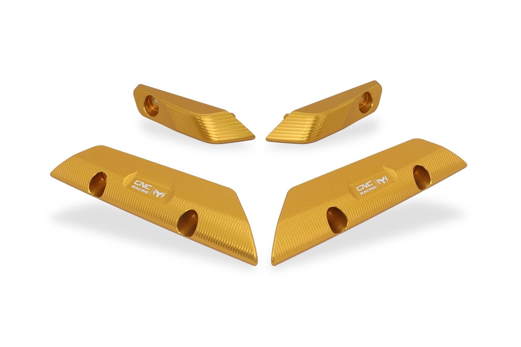 [CNC-WP100G] Winglets blanking caps Ducati Streetfighter V4/S (Gold)