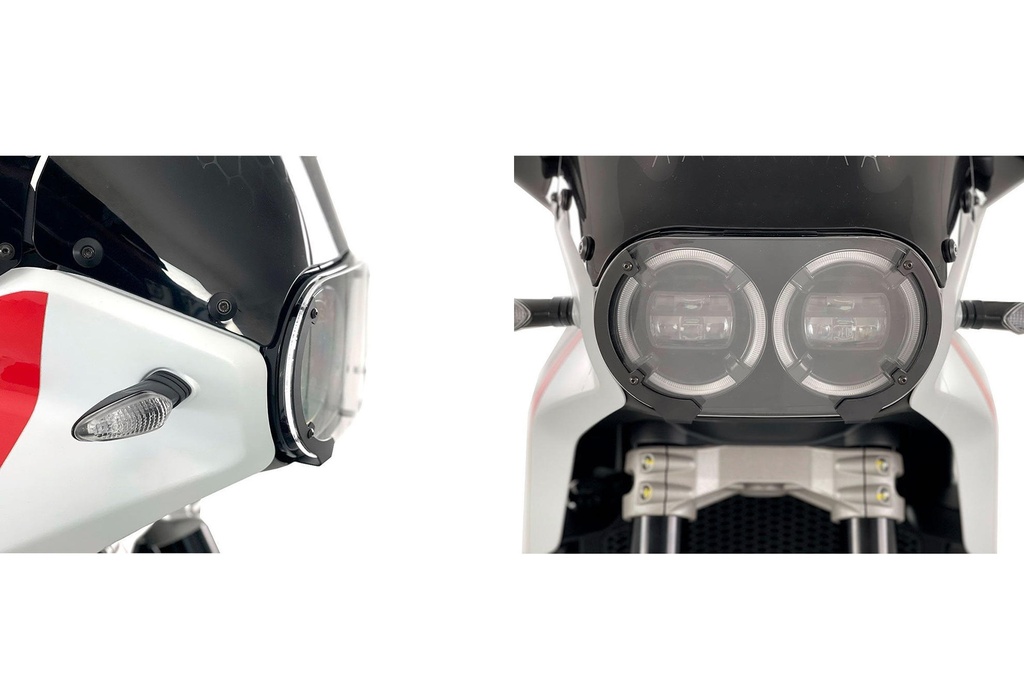 [CNC-WS365CL] Headlight protection panel Ducati DesertX