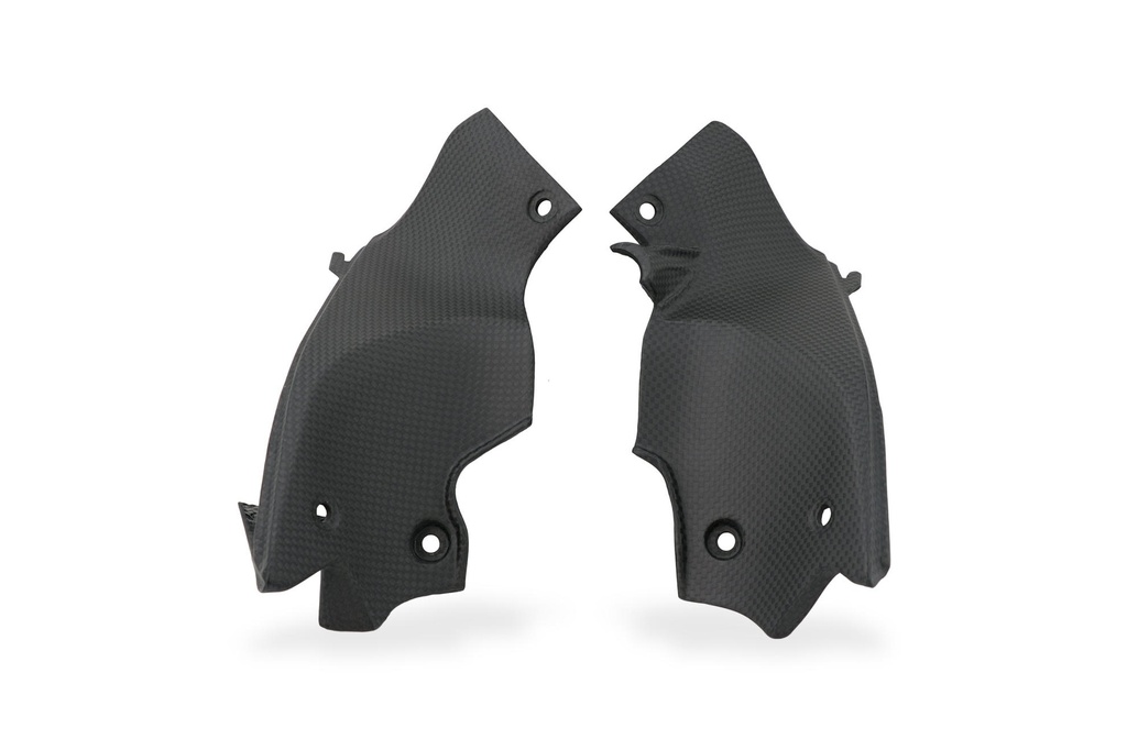 [CNC-ZA206Y] Steering head covers carbon Ducati Streetfighter V2