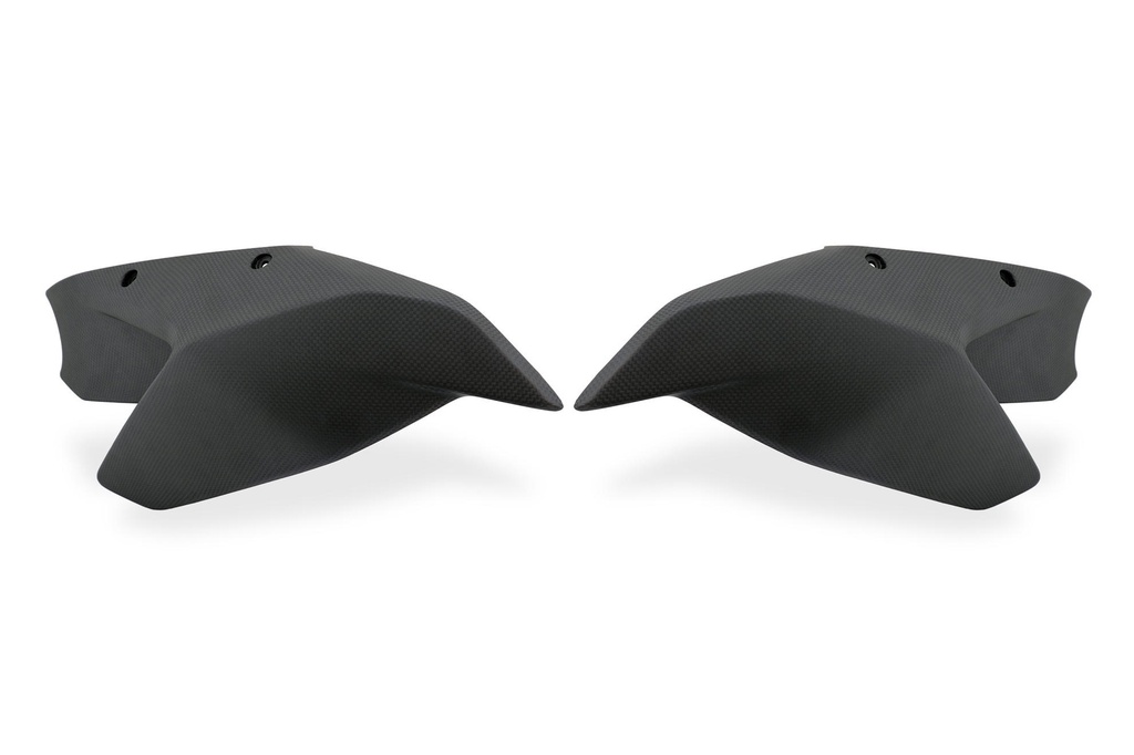 [CNC-ZA207Y] Fuel tank side panels Ducati Streetfighter V2 - Carbon