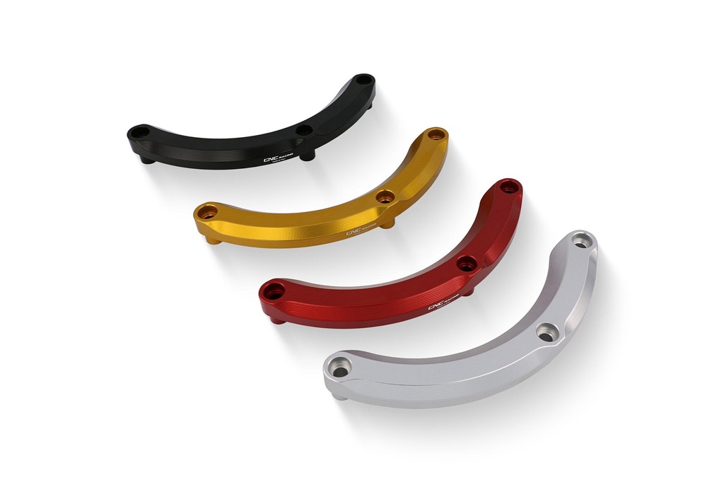 [CNC-CAP01B] Protection for clear cover oil bath clutch Ducati (Black)