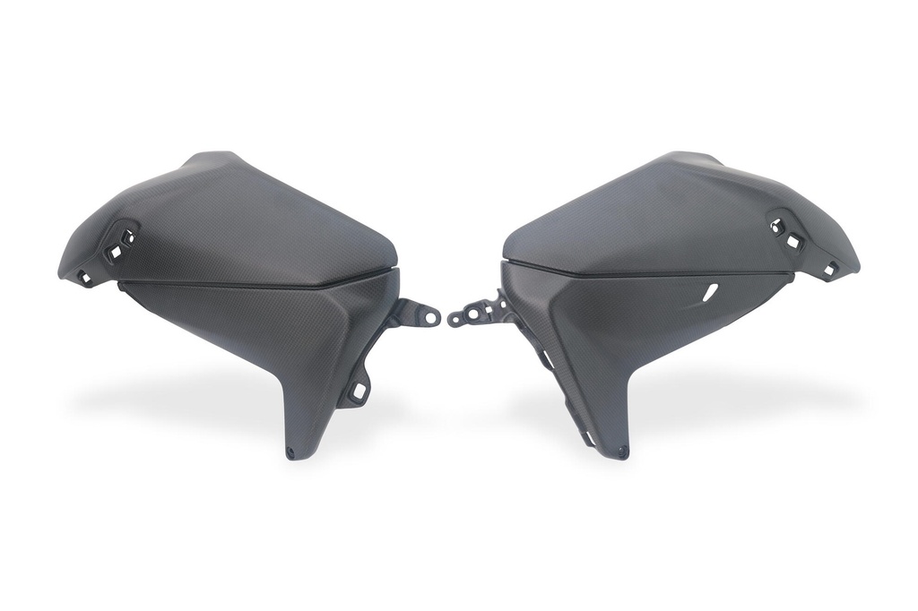 [CNC-ZA228Y] Fuel tank side covers left and right side Ducati Streetfighter V4  MY2025 - Carbon