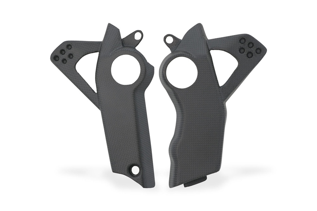 [CNC-ZA241Y] Frame side lower covers Ducati DesertX - Carbon