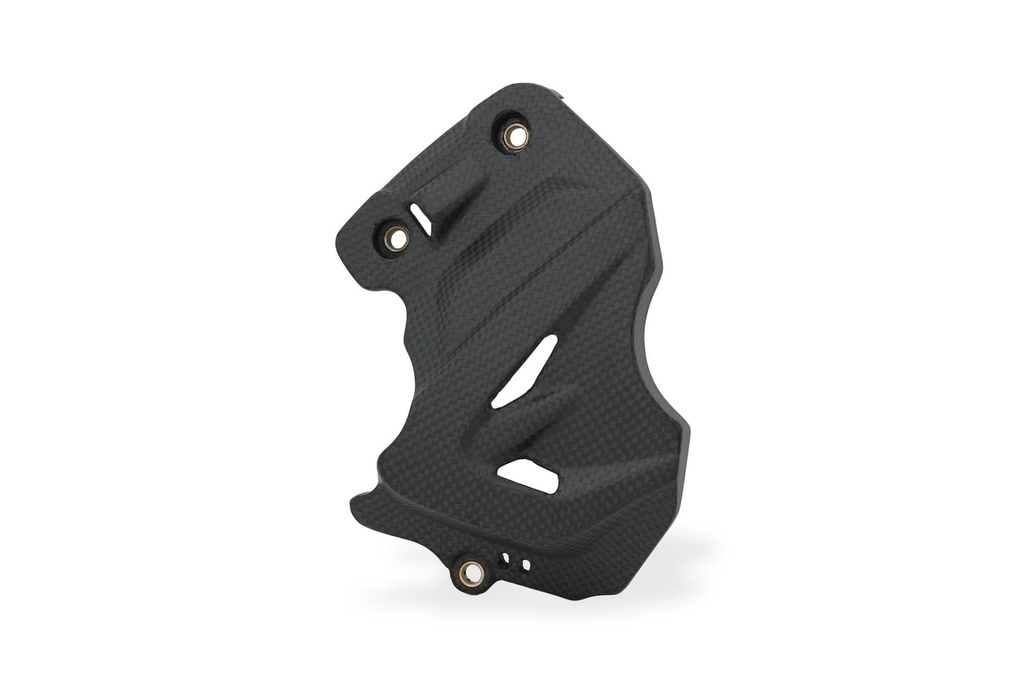 [CNC-ZA245Y] Front sprocket cover carbon for Ducati Desert X and Monster 937