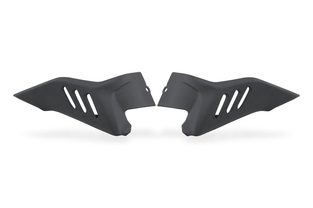 [CNC-ZA250Y] Fuel tank side covers Ducati Diavel V4 - Carbon
