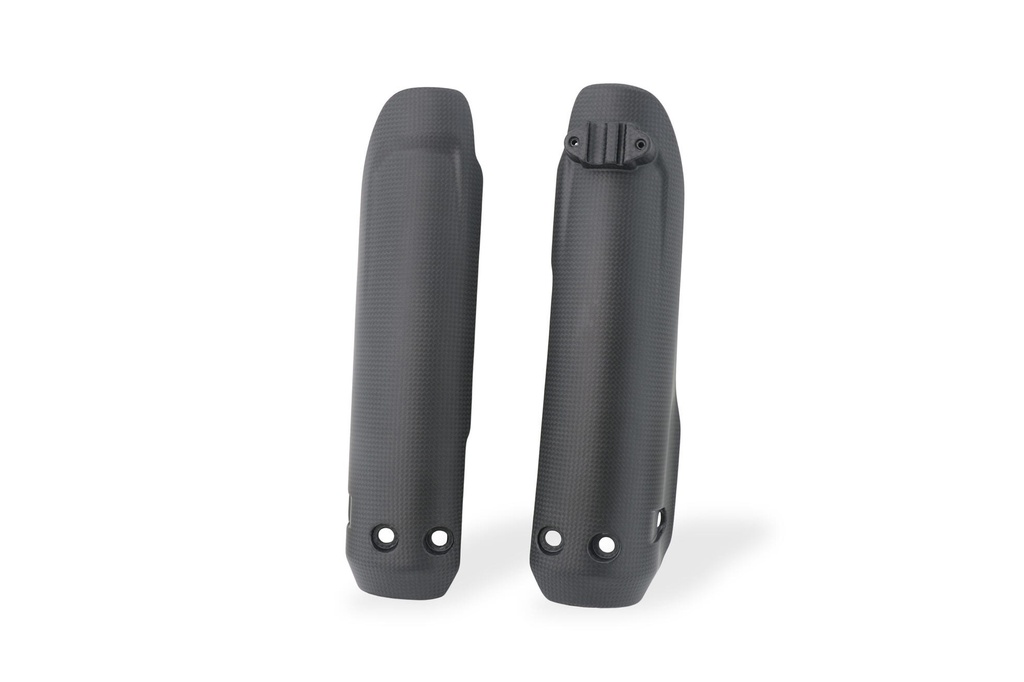 [CNC-ZA268Y] Fork legs protectors Ducati Hypermotard 698 Mono - Carbon