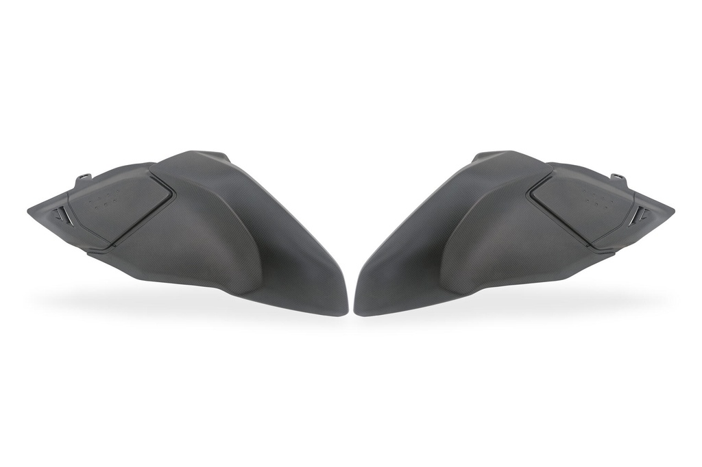 [CNC-ZA270Y] Fuel tank side covers Ducati Hypermotard 698 Mono - Carbon