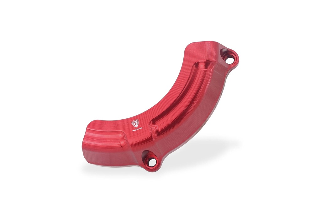 [CNC-CAP03R] Clutch Cover Protection Slider – Ducati V2 (for CNC Racing Transparent Cover CA511) (Red)