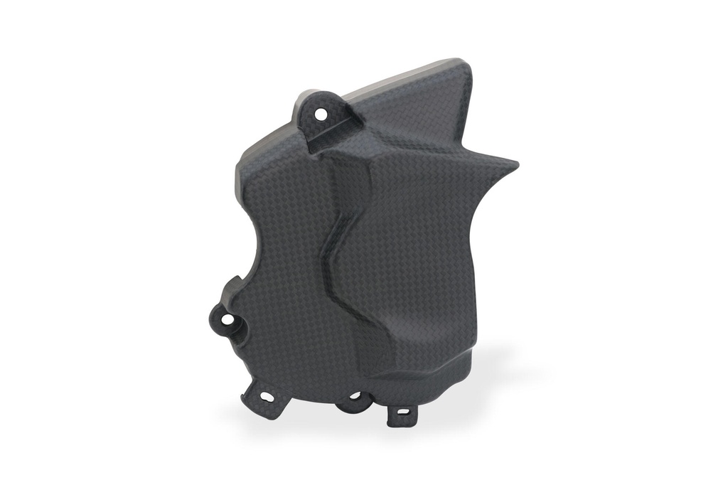 [CNC-ZA281Y] Front sprocket cover Ducati Hypermotard 698 Mono - Carbon