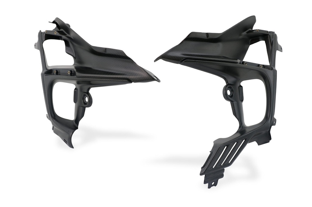 [CNC-ZA307Y] Kit side body panels Air extractor Ducati Streetfighter V4 - Carbon